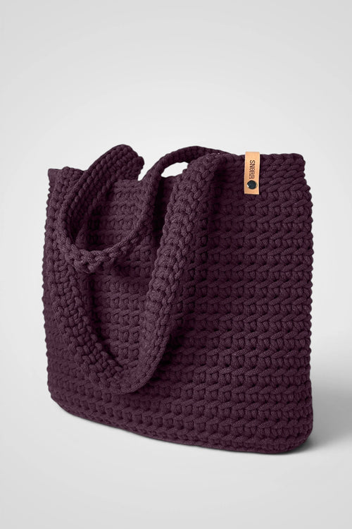 Aubergine Tote