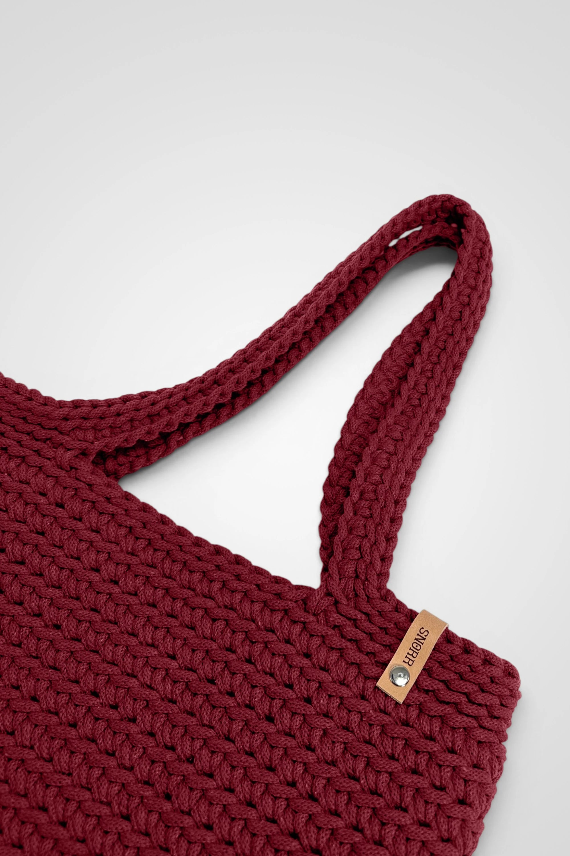 Burgundy Tote