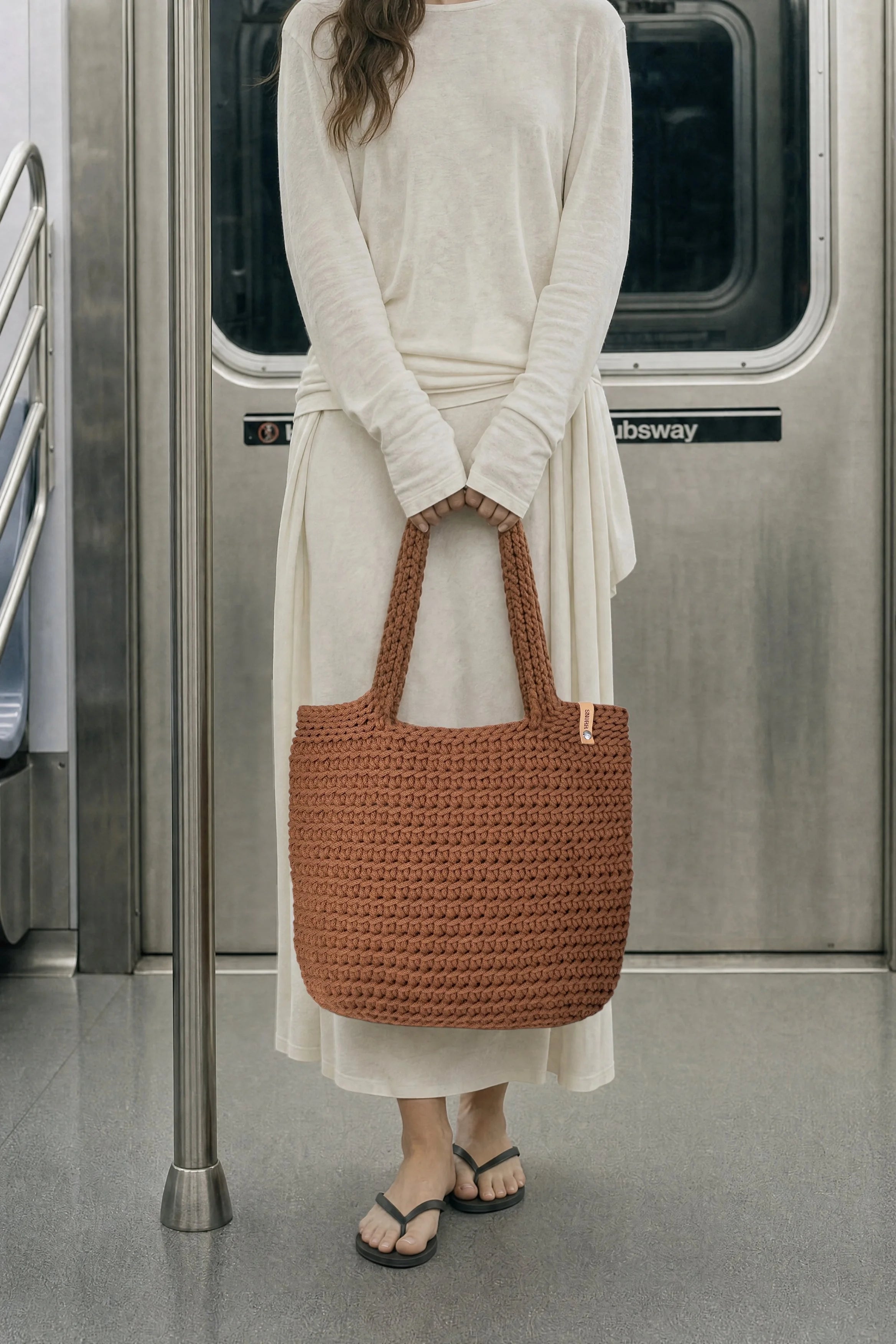 Cognac Tote