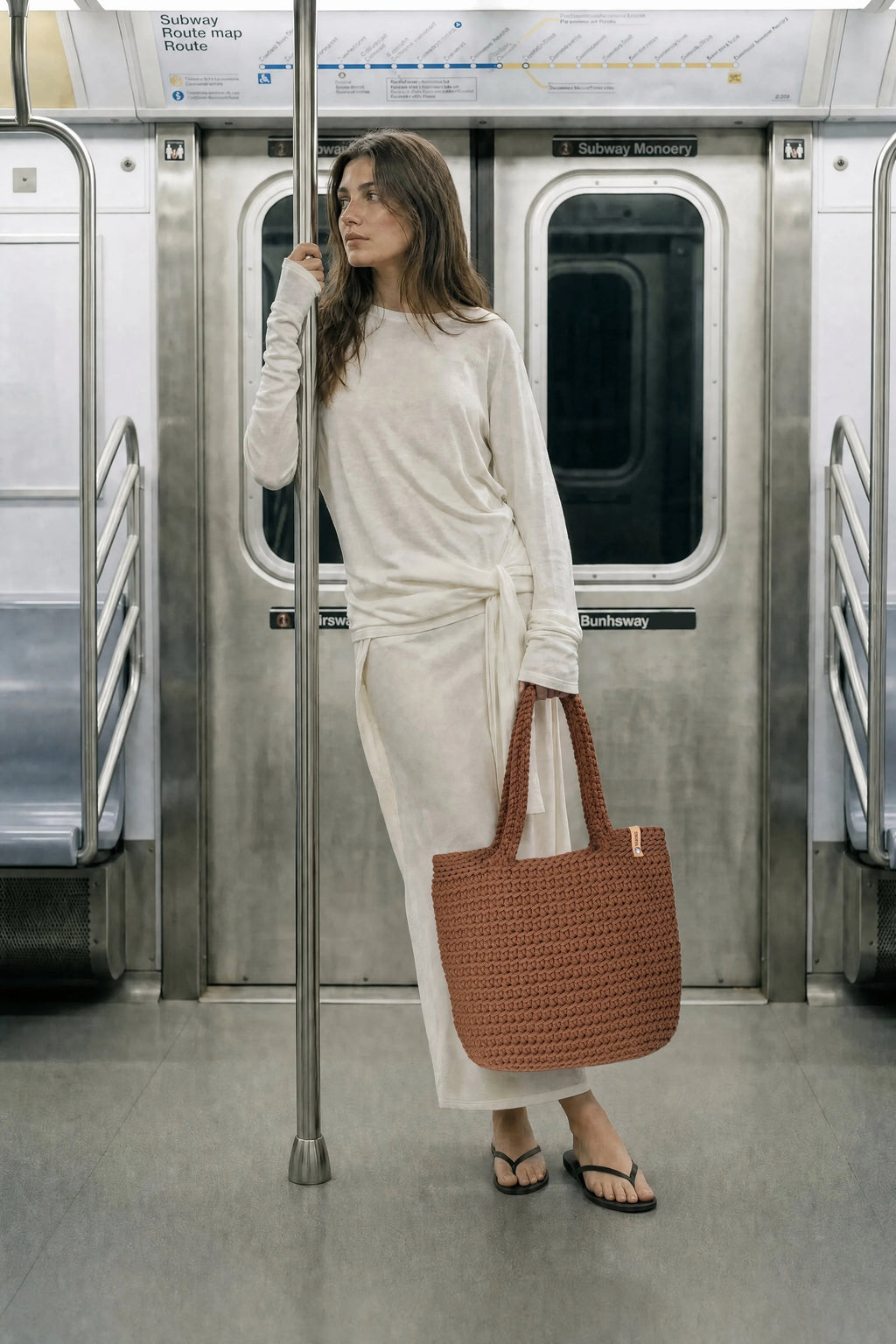 Cognac Tote