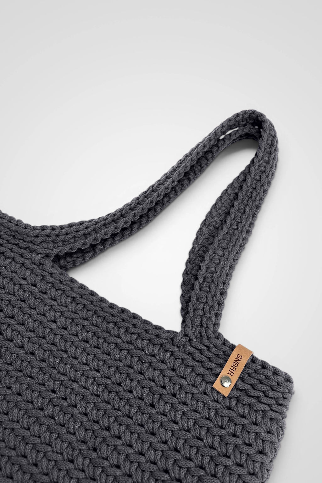Dark Grey Tote