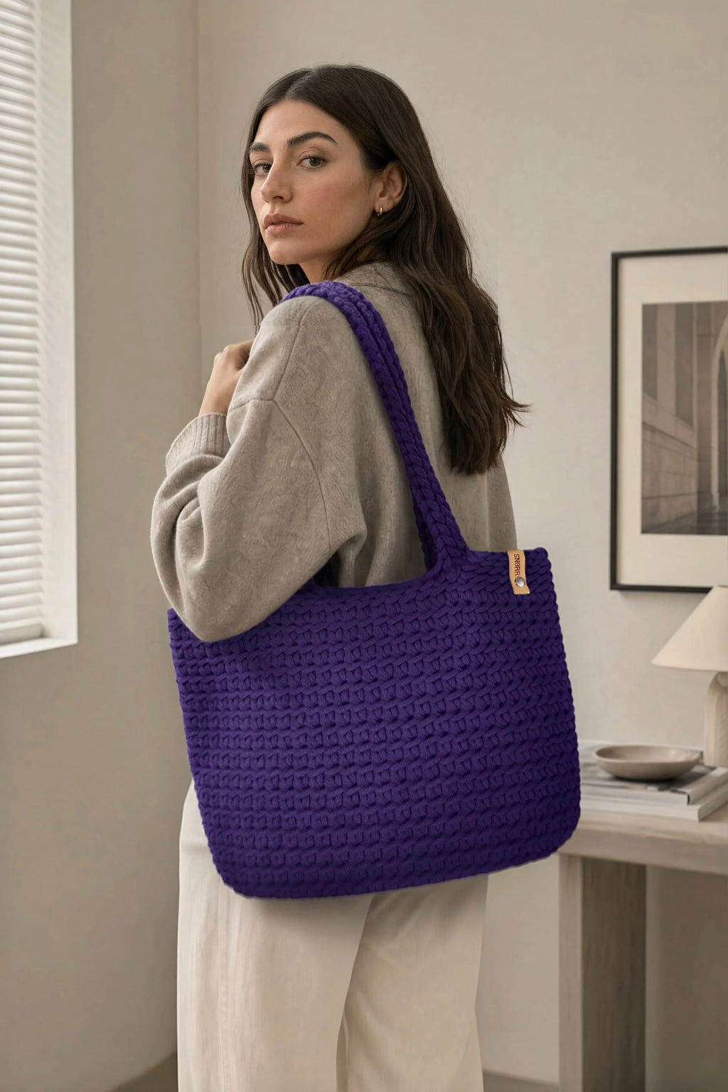Purple Tote