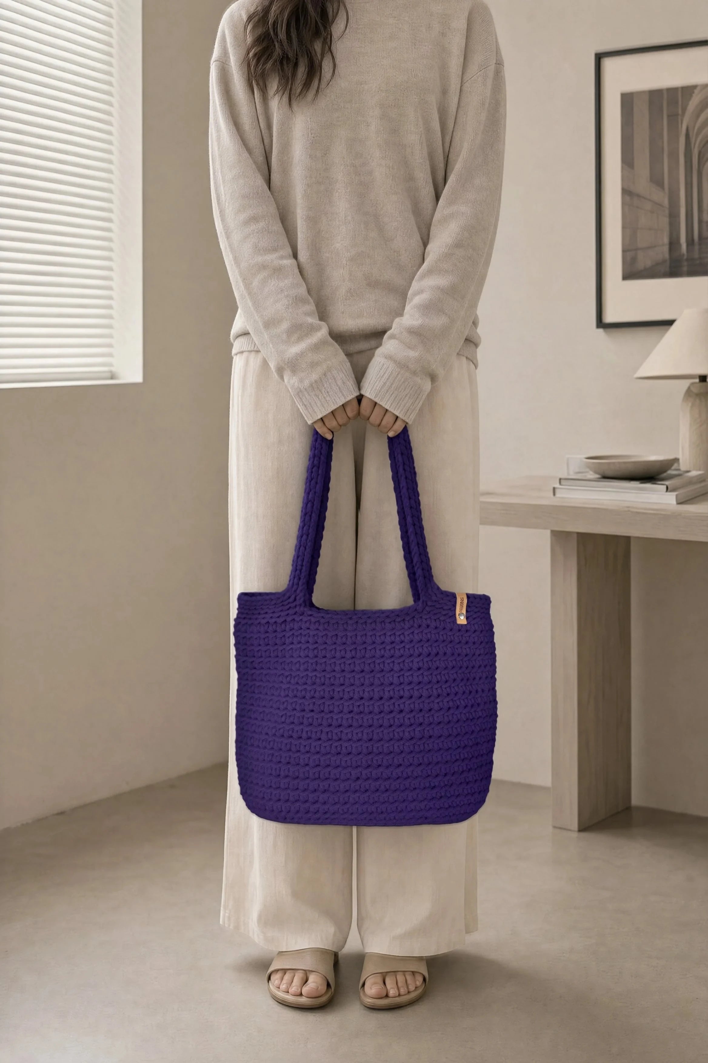 Purple Tote