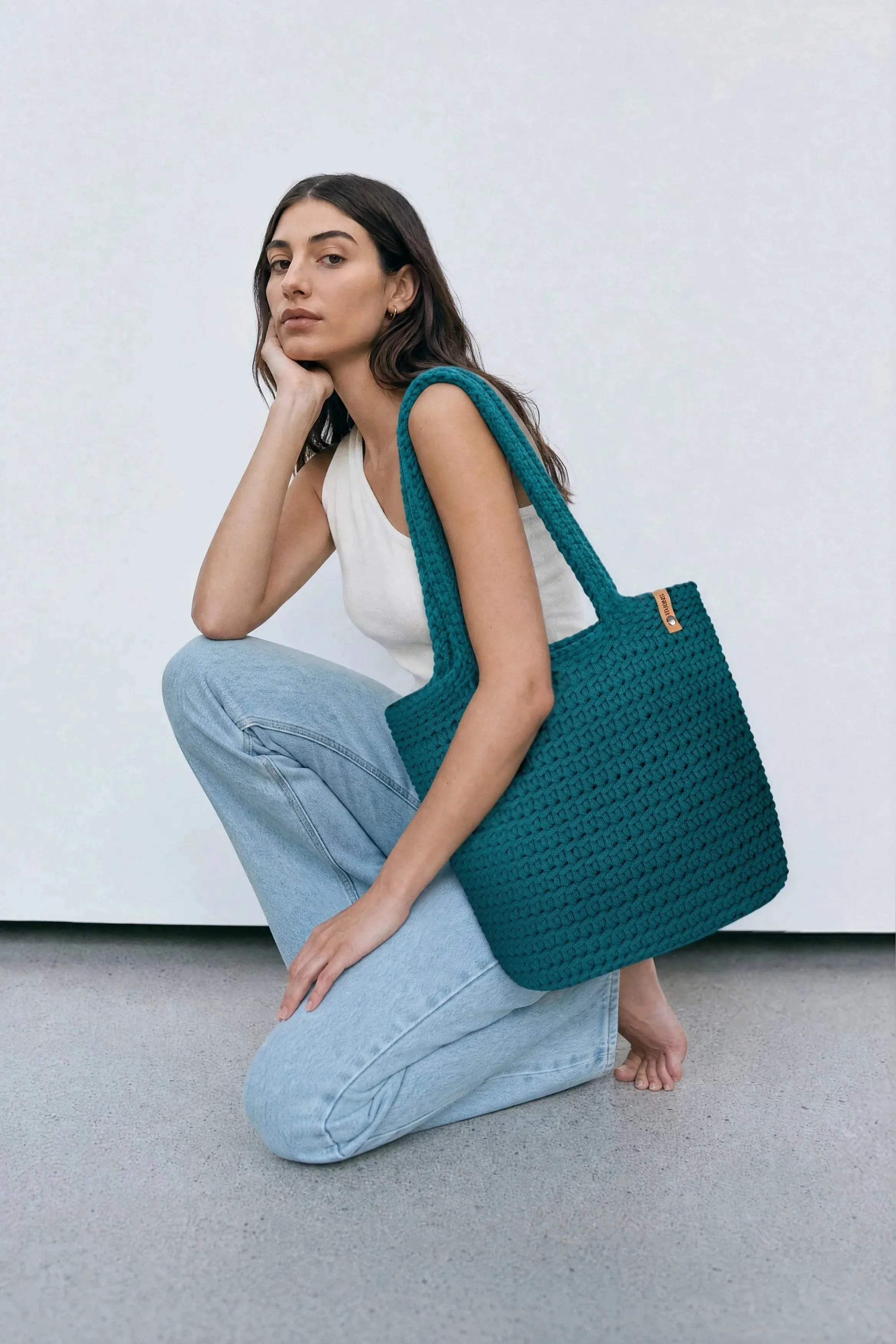 Turquoise Tote